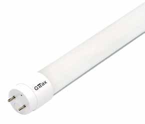 JEDI T8 LED JEDI SERIES T8 LED TUBE Emissione luminosa Corpo in vetro opale Collegamento con attacco G13 LED con vita utile