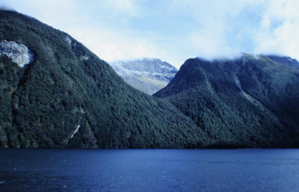 Morfologie glaciali nella Fiordland