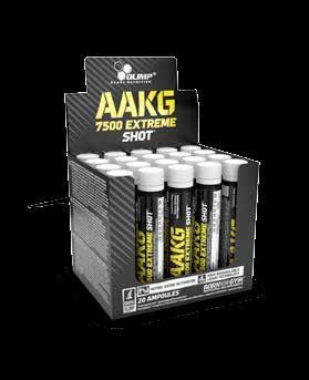 AAKG Extreme Mega CAPS UNA MEGA DOSE DI AAKG L'arginina è un importante nutriente che esercita un ruolo altrettanto fondamentale: permette la creazione di nutrienti biologici attivi come l'ossido