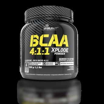 BCAA 4:1:1 UNA NUOVA FORMULA ARRICHITA Sempre la stessa formula perfetta e un con dei gusti deliziosi.