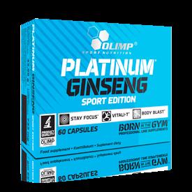 PLATINUM GINSENG SPORT EDITION Miscela di alta qualità Estratti standardizzati dalle radici di due specie di ginseng - il ginseng coreano (Panax ginseng C.A. Mey.