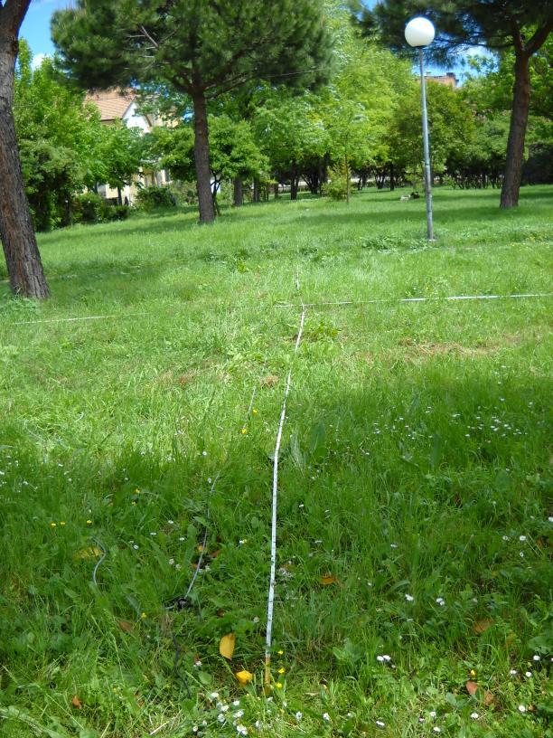 SIGLA ANTENNA: A11 UBICAZIONE : Marebello presso Parco Sandro Pertini DIMENSIONE ANTENNA: 112 X 110