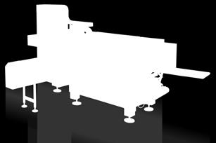 An electronic packaging machine for the mid-level market, for packing candies of various dimensions at the rate of up to 1000 candies per minute, using the automatic loading system.