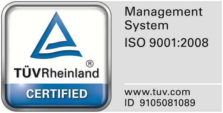 Sistema qualità e certificazioni Il sistema di qualità Tecnint HTE è conforme alle UNI-EN-ISO 9001:2008 CODICE NCAGE A5455 Tecnint HTE è stata autorizzata dal Ministero della Difesa,