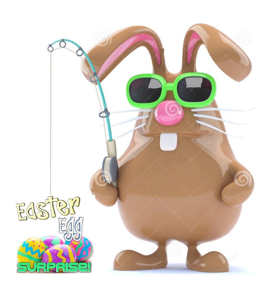 EASTER EGG SURPRISE La pesca pasquale! Metti alla prova la tua abilità e tenta la fortuna!!! Un uovo di cioccolato gigante (10kg) nasconde al suo interno tante sorprese e sorpresine tutte da pescare!