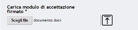 Ricaricarlo a sistema previa firma digitale del soggetto indicato in precedenza.