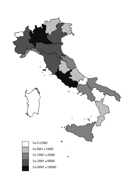 Tabella 4 - Trasferimenti di residenza con l estero.