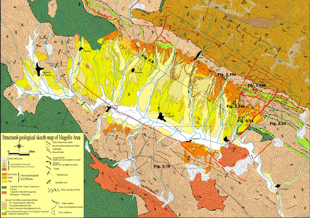 INQUADRAMENTO GEOLOGICO Galliano Barberino