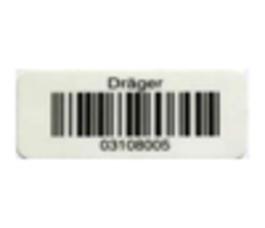 10 Dräger X-dock 5300/6300/6600 Accessori Codice a barre D-64673-2012 Sono disponibili diverse dimensioni, nonché