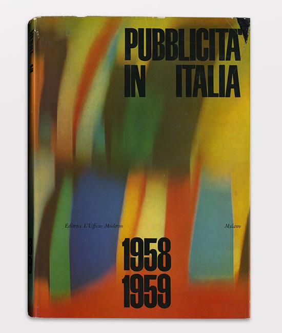 Franco Grignani copertina di Pubblicità in Italia 1958-1959 e