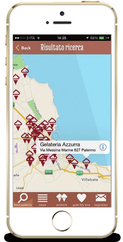 La Mappa Basta Scegliere una volta effettuata una ricerca ora è un attimo scegliere da chi andare E chi non c è?