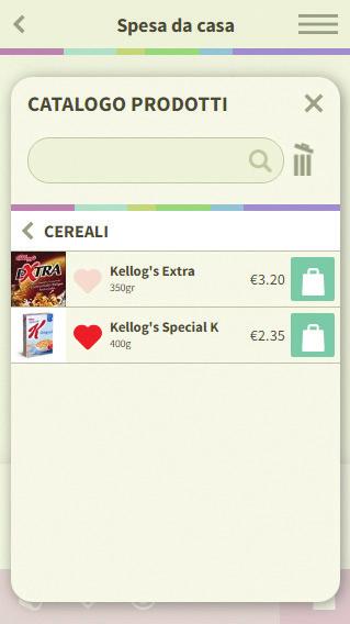 SPESA DA CASA Spesa da casa è la funzionalità che consente al cliente di fare la spesa comodamente da casa o in qualunque altro luogo si trovi e: 1.