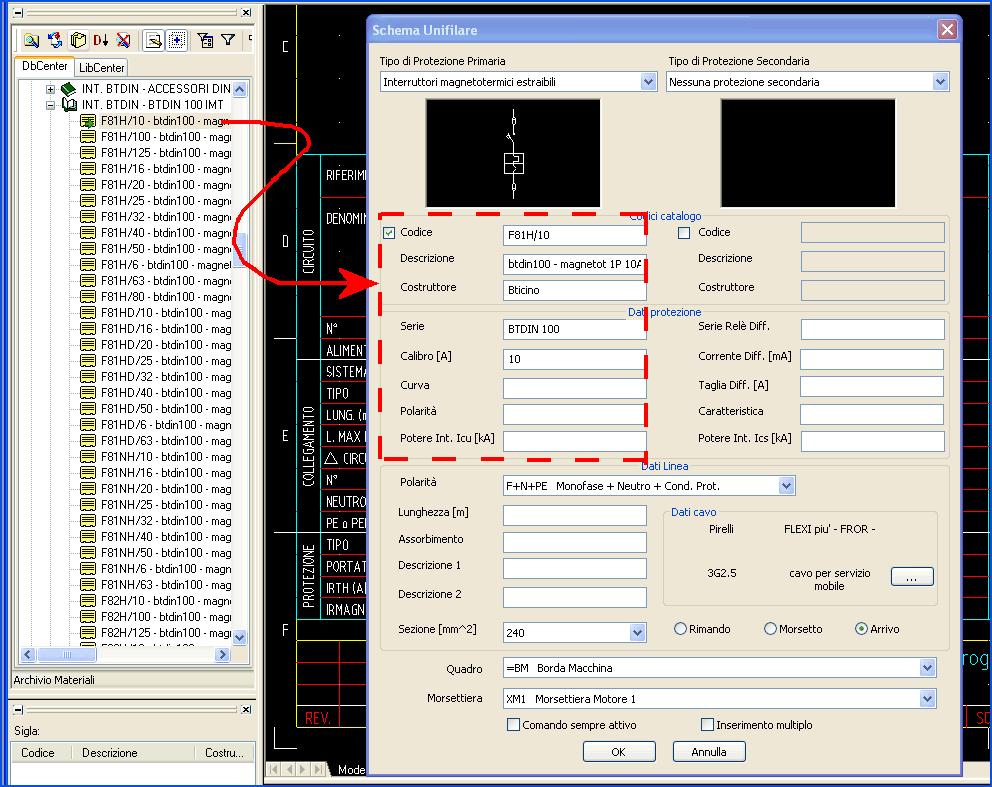 Librerie CAD e Utility per disegni Unifilari Comando