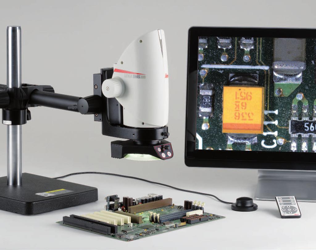 Industry Division Leica DMS300 Sistema di microscopia digitale con ottica integrata top di gamma e potente fotocamera digitale,