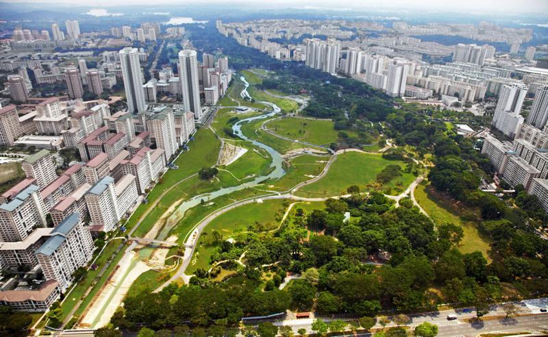 ESEMPI LOCALITA Singapore CONTESTO/INQUADRAMENTO AMBIENTALE Parco urbano Rinaturalizzazione del