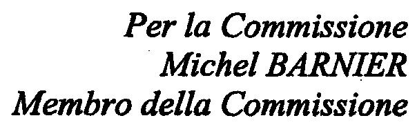 ~ HA ADOTI A TO LA PRESENTE DECISIONE: Articolo 1 n programma regionale di Azioni Innovative dell'allegato I della decisione C(2002)5523 è modificato come segue: 1.