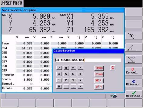 Programmazione 5.5 Calcolatrice integrata 5.