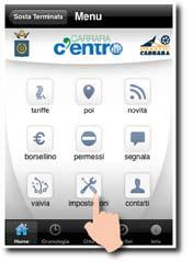 3. Configura Tap&Park Per attivare i pagamenti con Tap&Park è necessario associare l applicazione al proprio Pass.