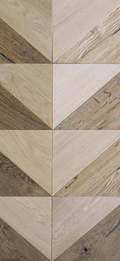 Collezione ORIENTA Dall essenza all estetica della posa I listoni di parquet accostati sapientemente tra loro creano disegni e geometrie di grande impatto visivo ed esperto equilibrio.