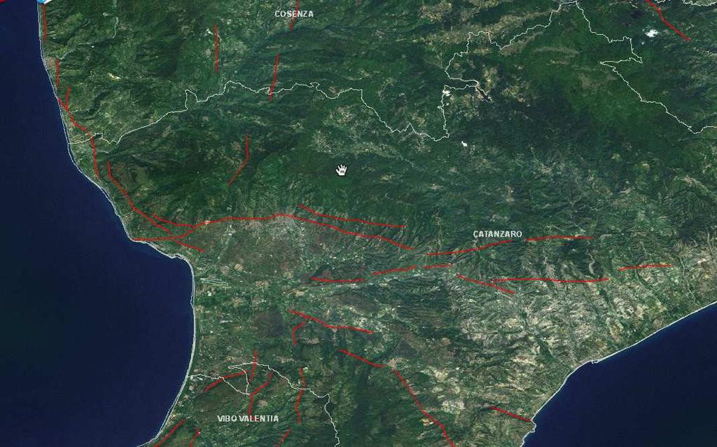 Graben di Catanzaro, l elemento tettonico su scala regionale più rilevante è la faglia Lamezia-Catanzaro.