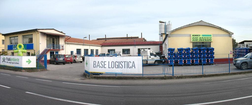 La comunicazione per l avvio del servizio Basi logistiche Sono state allestite basi logistiche