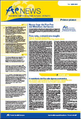 Prodotti editoriali - Operatori Riviste e Newsletter FseNews. Newsletter del Fondo sociale europeo 2007-2013.