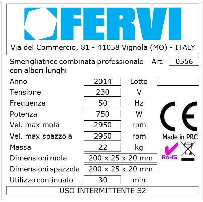 4.1 Targhetta di