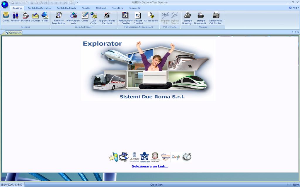 Explorator - Piattaforma Gestione ADV e T.O.