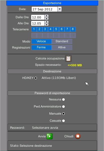 NVR GAMS La funzione Discovery permette di effettuare una rapida ricerca automatica dei dispositivi di rete Lan (telecamere e videoserver) connessi al videoregistratore, fornendo una serie di dati