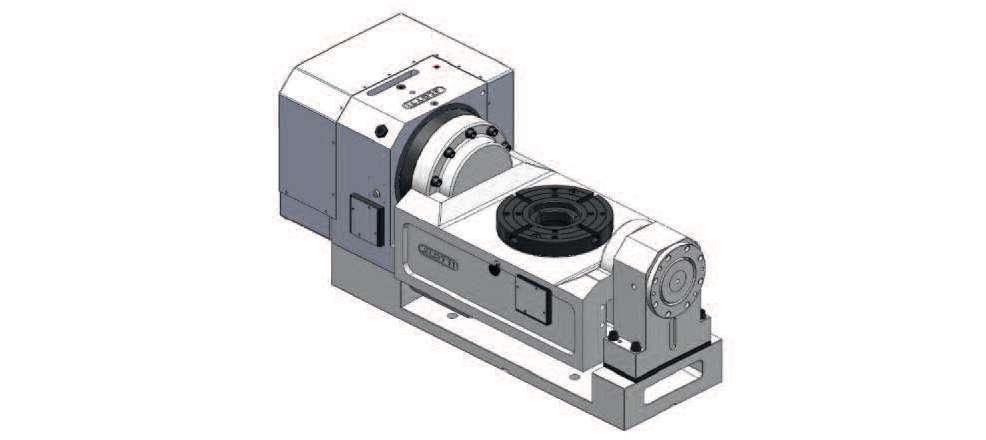 Tel +39 039 9215/0010 - Fax +39 039 92327 Serie TWIN 0 POWER TAVOLE /5 ASSE Ø 0 TABLES /5 AXIS Ø 0 DREHTSCHE /5 ACHSE Ø 0 TAVOLA -5 ASSE AD ALTO CARICO, ADATTA PER CENTRI DI GRANDI DIMENSIONI