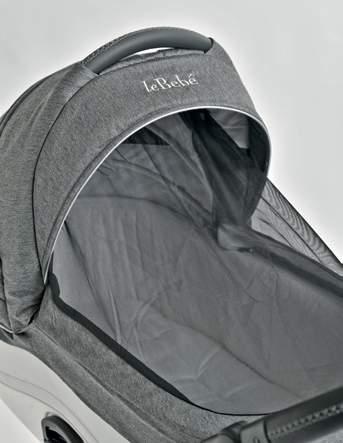 NAVICELLA / CARRYCOT LE BEBÈ La Navicella elegante ed avvolgente è dotata di un morbido materassino