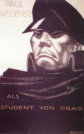 LO STUDENTE DI PRAGA (1913) Stellan Rye soggetto originale di Hanns Heinz Ewers tema faustiano il doppio
