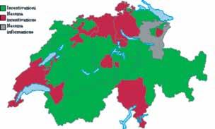 Figura 6. I cantoni svizzeri che hanno incentivato la cooperazione intercomunale nel 2001 Figura 7.