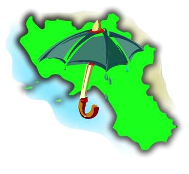 8) La Campania è una regione caratterizzata da un rischio idrogeologico.