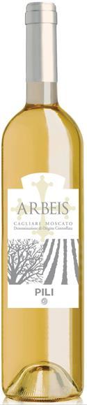 Denominazione: Arbeis Cagliari Moscato D.O.C. Tipologia: Moscato Uva: 100% Moscato Zona di Produzione: Cagliari Superficie del vigneto: 13 Ha Altitudine del vigneto: 240 m s.l.m. Tipologia Terreni: Terreni pietrosi e argillosi Densità dell impianto: 550 Ceppi/Ha Produzione per ettaro: 50-60 Q.