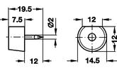 5mm bijeli 100 ili 5000 0102683 PVC fi.