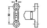 400mm LAKIRANO PRAŠNO SIVO 6 grt 0186044 92mm L 450mm