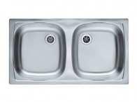 SUDOPER BASIC 150 INOX 1 GRT 300,24 375,30 BASIC 160 dimenzija : 780x435mm dim.korita : 340x370x140mm dim.