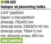 PAKIRANJE VPC : kn/grt MPC : kn/grt 0121099 SUDOPER FM30 INOX 1 GRT 535,00 668,75 UGRADBENI INOX SUDOPERI «FRANKE «AKCIJA : gotovina -20%