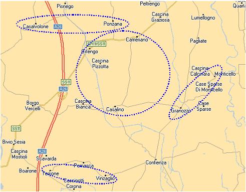 Pag. 1/13 Generalità del sistema Il sistema proposto ha lo scopo di realizzare una copertura wireless territoriale come rappresentato nello schema seguente.