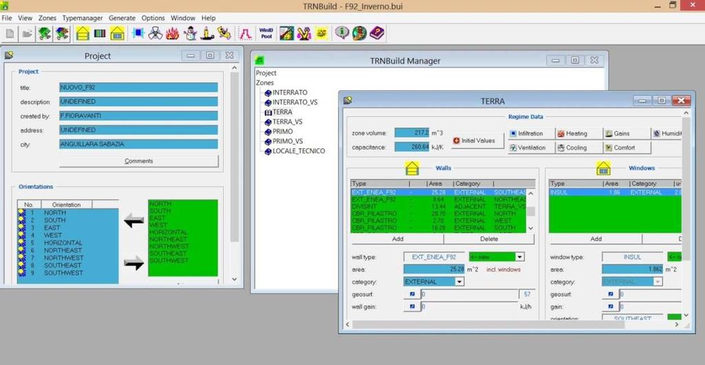 Università degli Studi di Palermo Dipartimento dell'energia, dell'ingegneria Informatica e dei Modelli Matematici Il modello Sono stati dunque realizzati il modello dell impianto in Trnsys Studio e