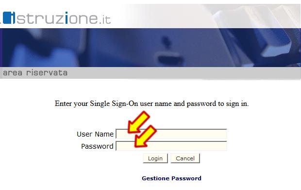 e inserire il proprio username e la password quando richiesto. 1.