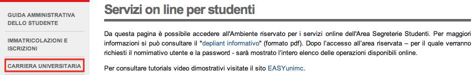 Informazioni su norme, procedimenti e servizi, ai quali si accede attraverso il sito generale di