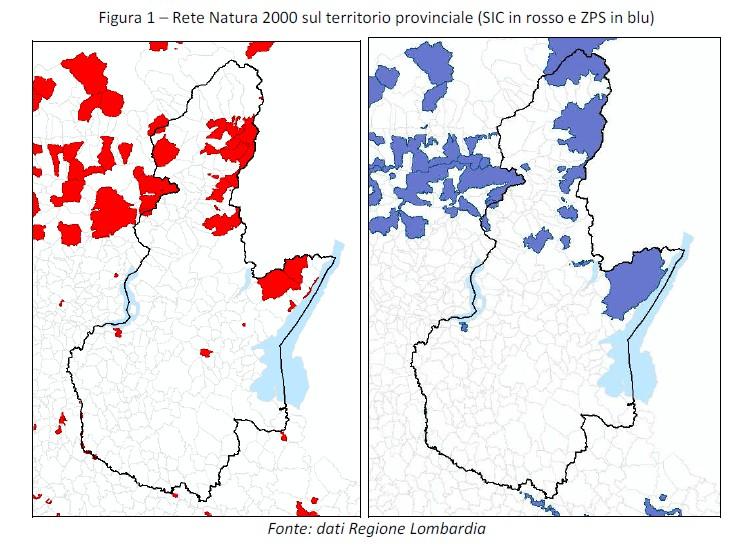 RN2000 sul territorio della provincia di