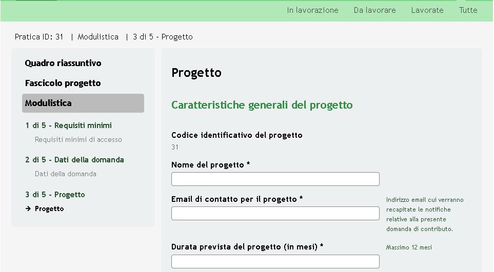 4.3 Modulo 3 Progetto Nel terzo