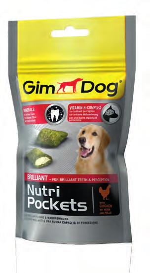 The Vitamin B-complex supports responsiveness and perception of your dog.