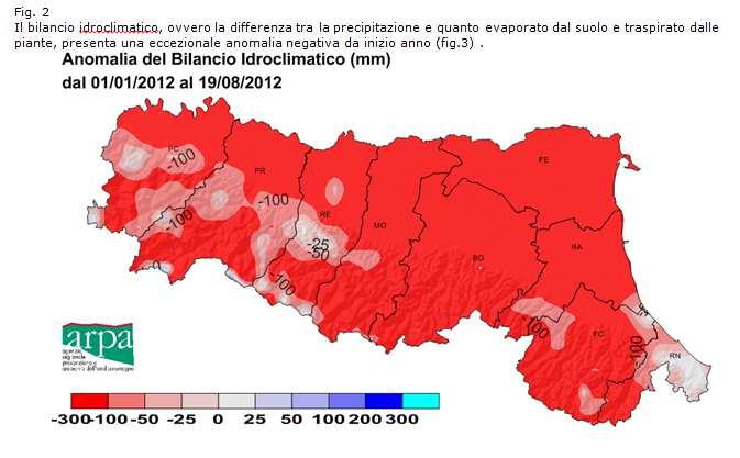 LA SICCITA 2012