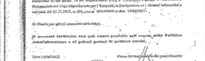 Il trasferimento della predetta autorizzazione, una volta aggiudicata la gara, verrà perfezionato mediante atto di cessione come sotto specificato e regolamentato.