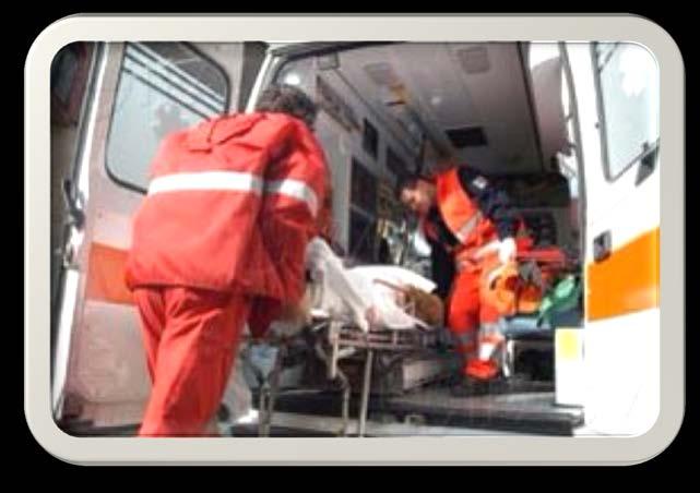 soccorso sulle ambulanze della Croce