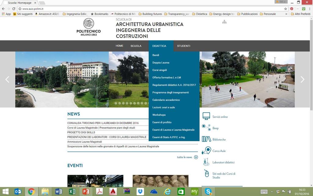 Il sito della Scuola AUIC www.